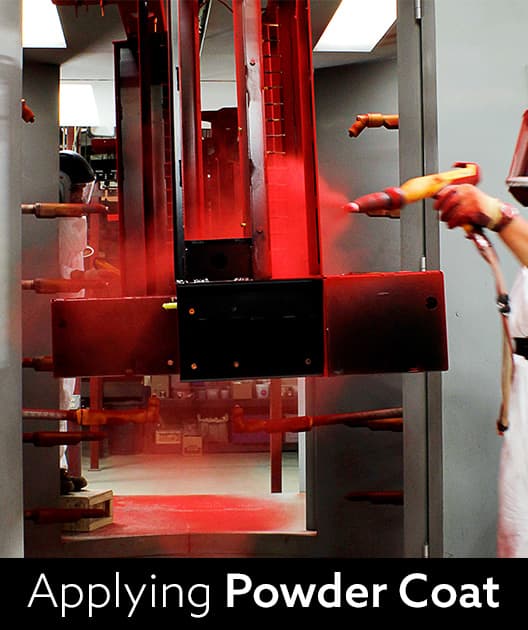 Applying Powder Coat