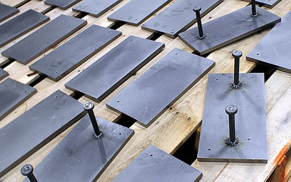 Different form of an architectural embed